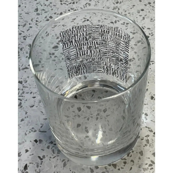 NWOT Rocks Whiskey Glass w/ Names of Maryland Cities, Annapolis, Baltimore - Picture 4 of 5